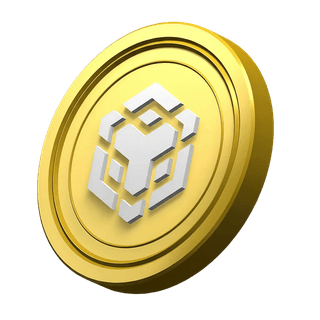 Floating graphic element showing the Ethereum (ETH) coin